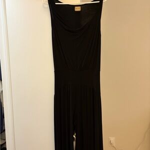 Free People Classic Black Jumpsuit